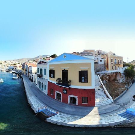 Moschos Mansion Villa ซีมี ภายนอก รูปภาพ