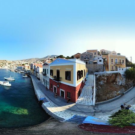 Moschos Mansion Villa ซีมี ภายนอก รูปภาพ