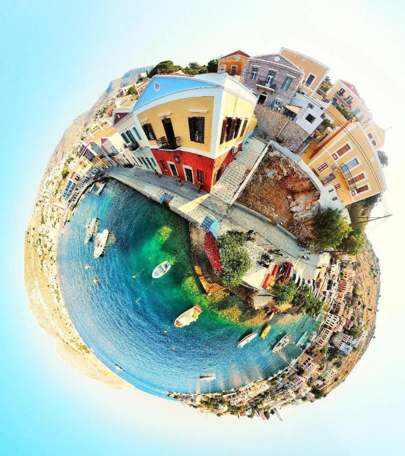 Moschos Mansion Villa ซีมี ภายนอก รูปภาพ
