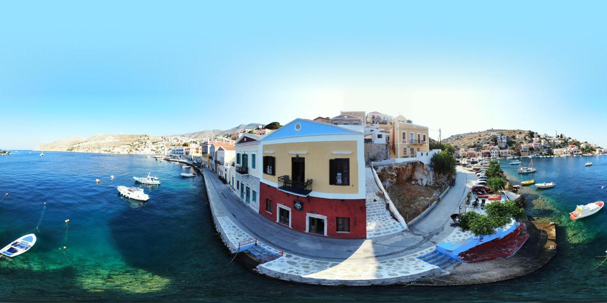 Moschos Mansion Villa ซีมี ภายนอก รูปภาพ