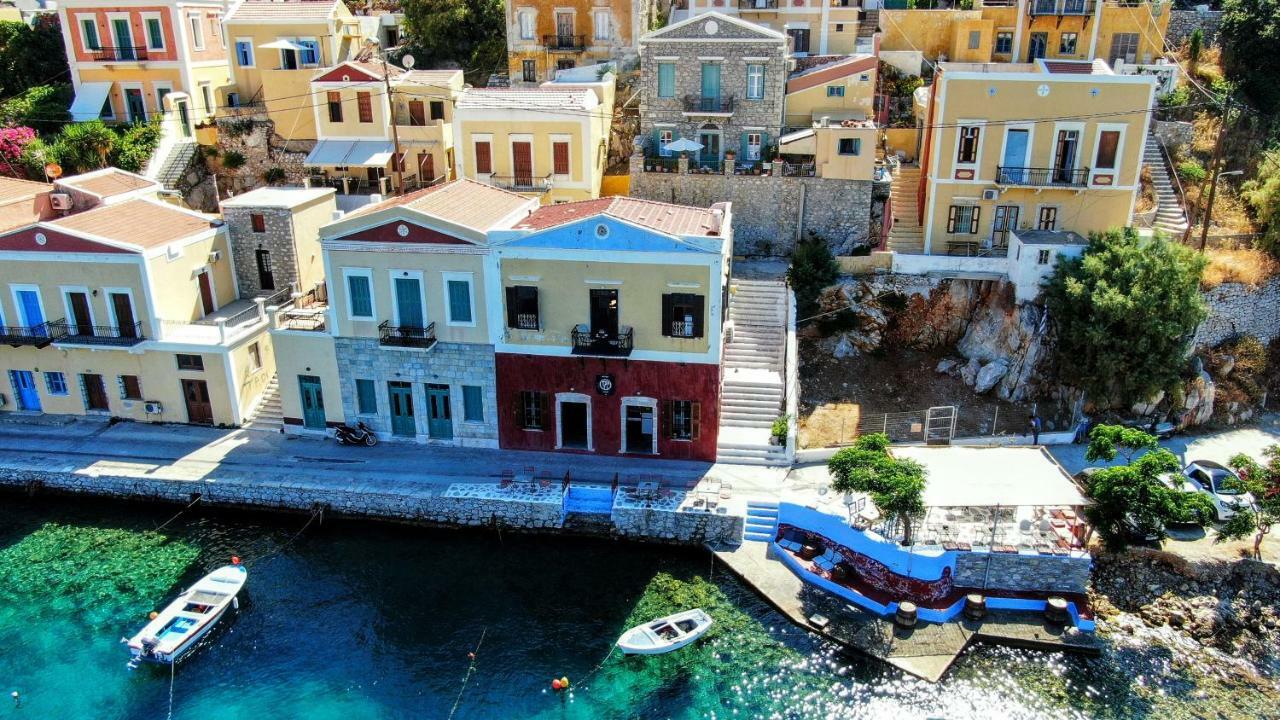 Moschos Mansion Villa ซีมี ภายนอก รูปภาพ