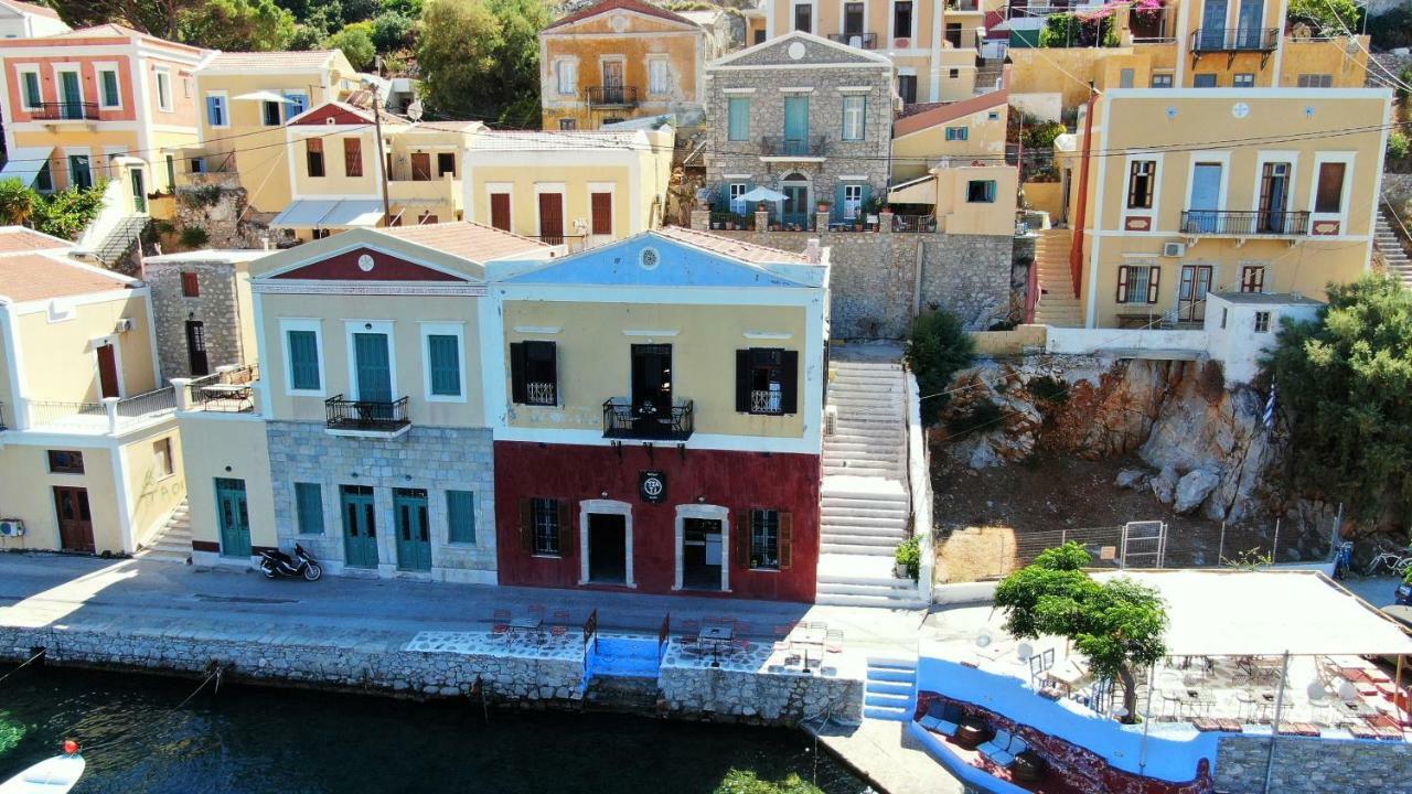 Moschos Mansion Villa ซีมี ภายนอก รูปภาพ