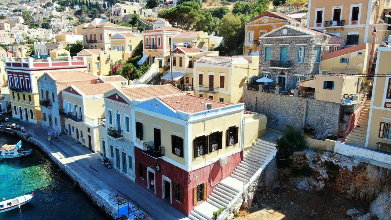 Moschos Mansion Villa ซีมี ภายนอก รูปภาพ