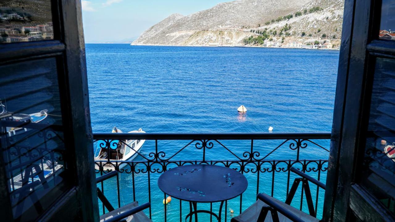 Moschos Mansion Villa ซีมี ภายนอก รูปภาพ