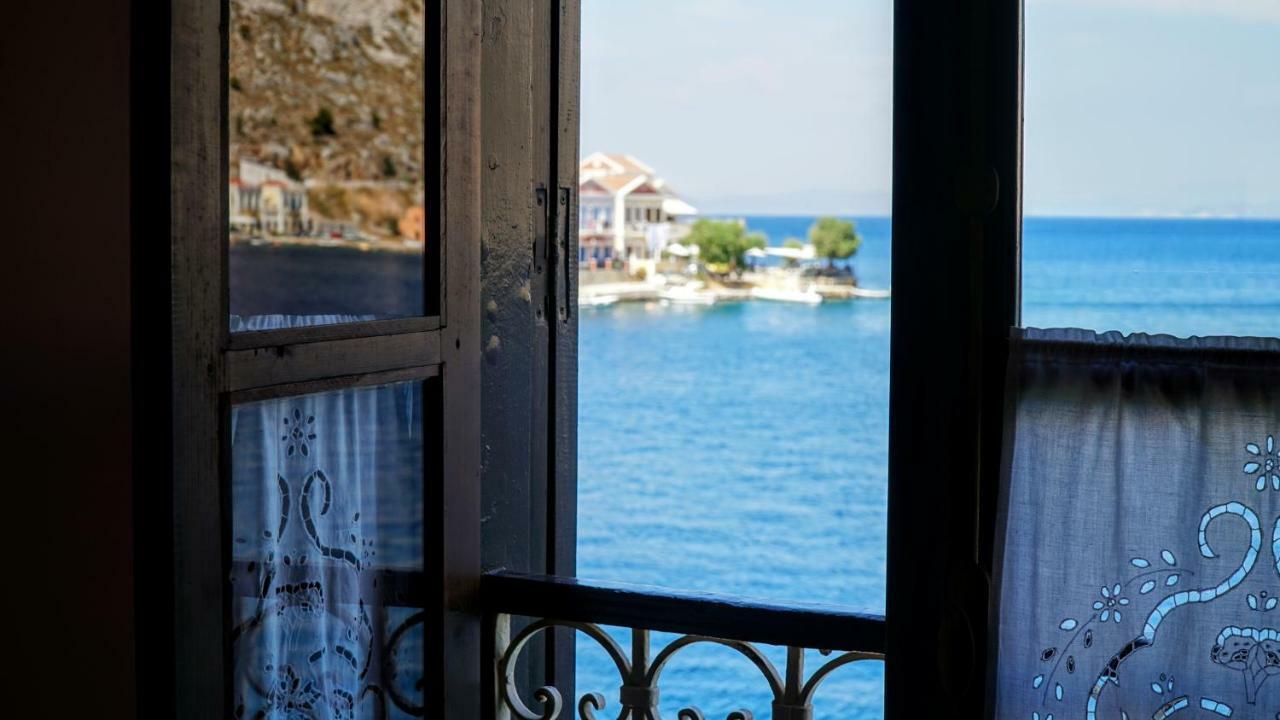 Moschos Mansion Villa ซีมี ภายนอก รูปภาพ