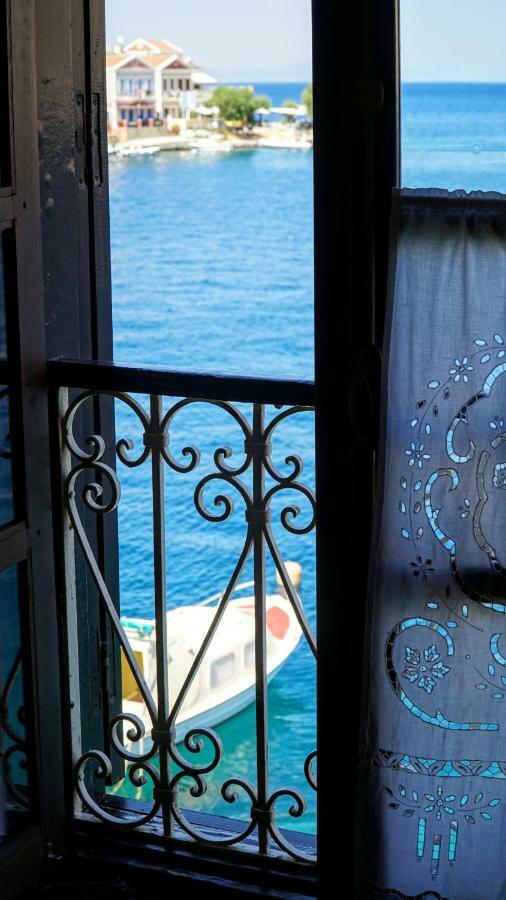 Moschos Mansion Villa ซีมี ภายนอก รูปภาพ