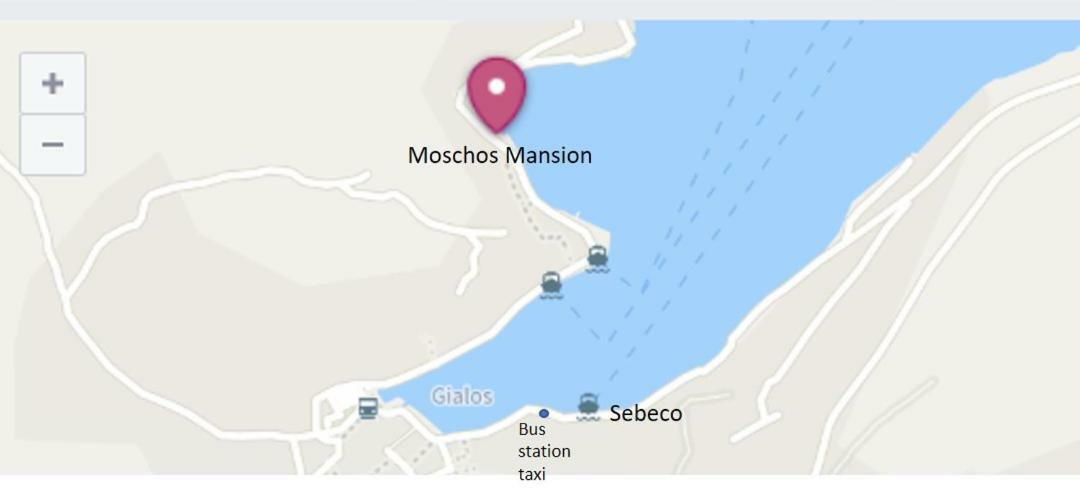 Moschos Mansion Villa ซีมี ภายนอก รูปภาพ