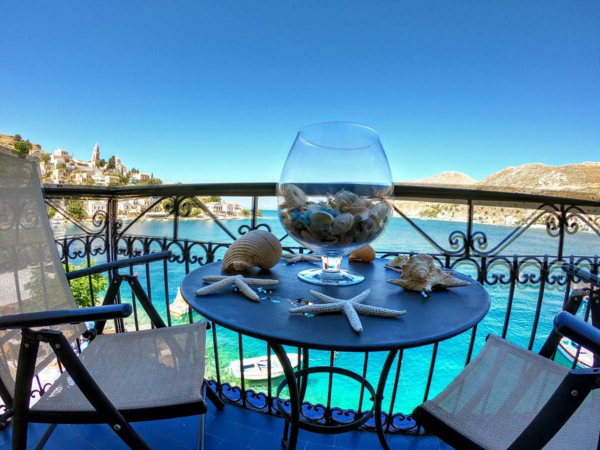 Moschos Mansion Villa ซีมี ภายนอก รูปภาพ
